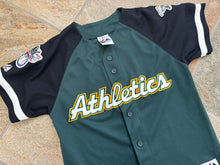 Load image into Gallery viewer, Vintage Oakland Athletics Majestic Baseball Jersey, Size Youth Medium, 10-12