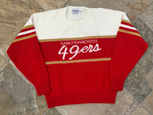 Vintage San Francisco 49ers Cliff Engle Sweater Football Sweatshirt, Size XL