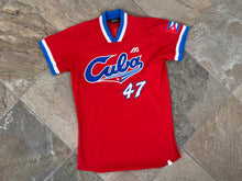 Load image into Gallery viewer, Vintage Cuba 1996 Olympic Antonio Pacheco Game Worn Mizuno Baseball Jersey