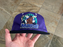 Load image into Gallery viewer, Vintage Minnesota Moose Zephyr Grafx Youth Snapback Hockey Hat