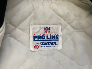 Vintage Los Angeles Raiders Starter Satin Football Jacket, Size XL