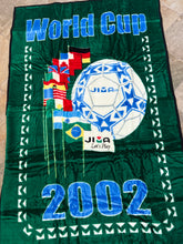 Load image into Gallery viewer, Vintage 2002 World Cup Jira Japan South Korea Soccer Blanket ###