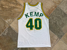 Load image into Gallery viewer, Vintage Seattle SuperSonics Shawn Kemp Champion Basketball Jersey, Size 44, Large