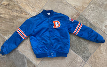 Load image into Gallery viewer, Vintage Denver Broncos Starter Satin Football Jacket, Size Youth Medium, 12-14