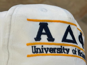 Vintage Michigan Wolverines Alpha Delta Phi The Game Snapback College Hat