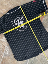 Load image into Gallery viewer, Vintage Los Angeles Raiders Starter Pinstripe Football Jersey, Size XL