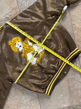 Load image into Gallery viewer, Vintage Wyoming Cowboys Chalkline Satin College Jacket, Size Large