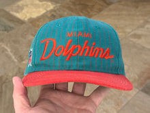 Load image into Gallery viewer, Vintage Miami Dolphins Sports Specialties Script Snapback Football Hat