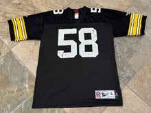 Load image into Gallery viewer, Vintage Pittsburgh Steelers Jack Lambert Reebok Football Jersey, Size Large