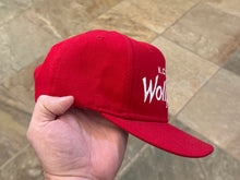 Load image into Gallery viewer, Vintage NC State Wolfpack Sports Specialties Script Snapback College Hat