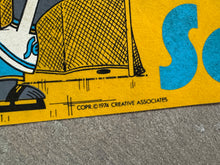 Load image into Gallery viewer, Vintage California Oakland Golden Seals Sparky Hockey Pennant
