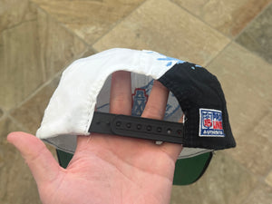 Vintage Houston Oilers Logo Athletic Splash Snapback Football Hat