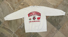 Load image into Gallery viewer, Vintage Wisconsin Badgers Rose Bowl Nutmeg College Sweatshirt, Size XL