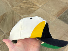 Load image into Gallery viewer, Vintage Pittsburgh Steelers Logo Athletic Double Sharktooth Snapback Football Hat