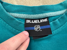 Load image into Gallery viewer, Vintage San Jose Sharks Blueline Hockey TShirt, Size Medium