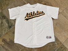 Load image into Gallery viewer, Vintage Oakland Athletics Eric Chavez Majestic Baseball Jersey, Size XXL
