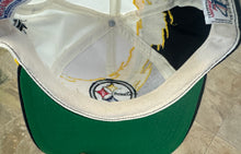 Load image into Gallery viewer, Vintage Pittsburgh Steelers Logo Athletic Splash Snapback Football Hat