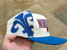 Load image into Gallery viewer, Vintage Quebec Nordiques Sports Specialties Laser Snapback Hockey Hat