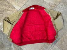 Load image into Gallery viewer, Vintage San Francisco 49ers Chalk Line Satin Football Jacket, Size Large