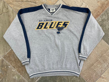 Load image into Gallery viewer, Vintage St. Louis Blues Lee Hockey Sweatshirt, Size Large
