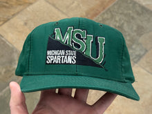 Load image into Gallery viewer, Vintage Michigan State Spartans Signature Snapback College Hat