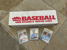 Load image into Gallery viewer, Vintage 1989 Fleer Baseball Cards Sealed Factory Set ###