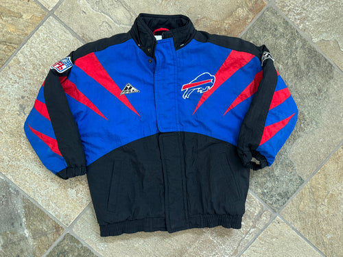 Vintage Buffalo Bills Apex One Parka Football Jacket, Size Youth Small, 8-10
