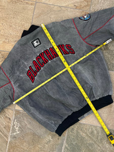 Vintage Chicago Blackhawks Starter Hockey Jacket, Size XL