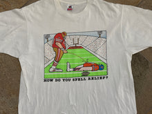 Load image into Gallery viewer, Vintage San Francisco 49ers How Do You Spell Relief Football TShirt, Size XL