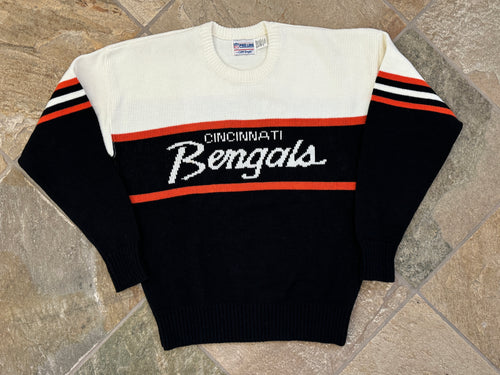 Vintage Cincinnati Bengals Cliff Engle Sweater Football Sweatshirt, Size XL