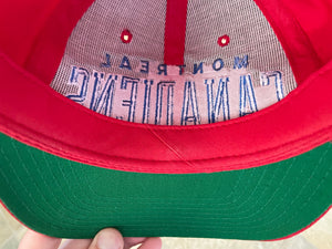 Vintage Montreal Canadiens Starter Arch Snapback Hockey Hat