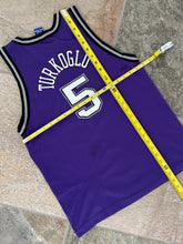 Load image into Gallery viewer, Vintage Sacramento Kings Hedo Turkoglu Champion Basketball Jersey, Size Youth Large, 14-16