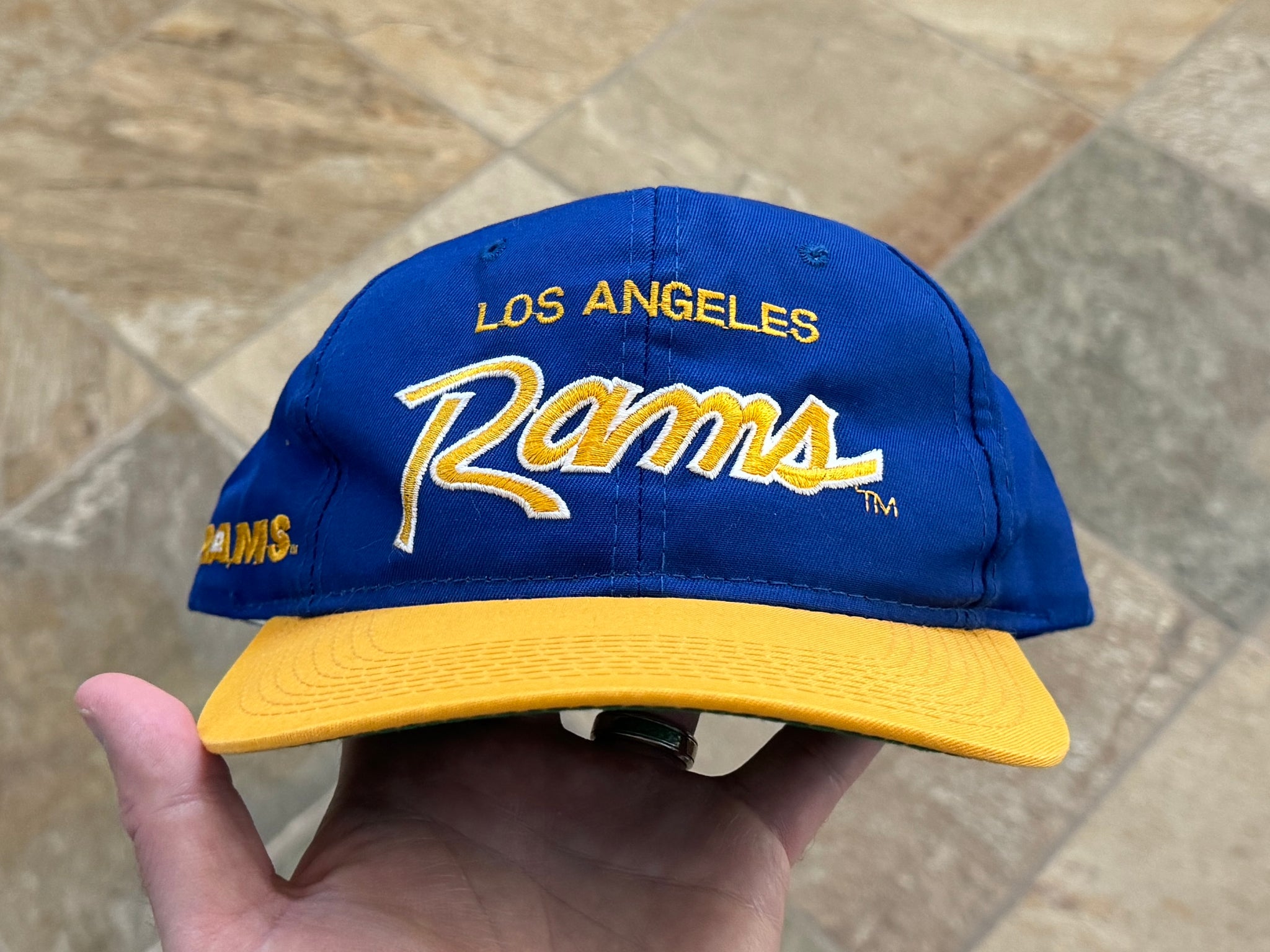 Vintage Los Angeles Rams Wool Sports Specialties The popular Pro Snapback Hat