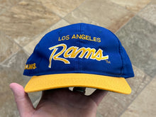 Load image into Gallery viewer, Vintage Los Angeles Rams Sports Specialties Script Snapback Football Hat