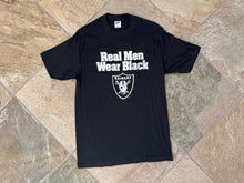 Load image into Gallery viewer, Vintage Los Angeles Raiders Trench Football TShirt, Size Large