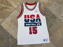 Load image into Gallery viewer, Vintage Team USA Magic Johnson Champion Basketball Jersey, Size 44, Large