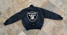 Load image into Gallery viewer, Vintage Los Angeles Raiders Starter Satin Football Jacket, Size XL