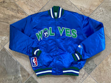 Load image into Gallery viewer, Vintage Minnesota Timberwolves Starter Satin Basketball Jacket, Size Large