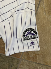 Load image into Gallery viewer, Colorado Rockies Noel Cuevas Game Worn Majestic Baseball Jersey, Size 44, Large