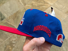 Load image into Gallery viewer, Vintage Quebec Nordiques Twins Snapback Hockey Hat
