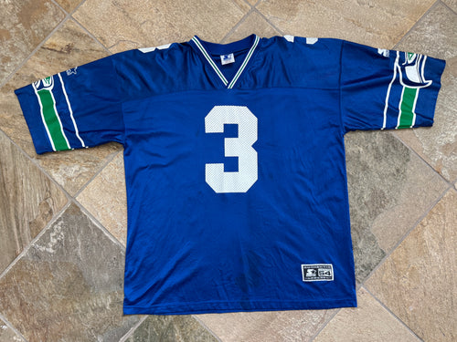 Vintage Seattle Seahawks Rick Mirer Starter Football Jersey, Size 54, XXL