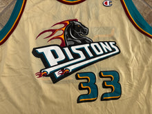 Load image into Gallery viewer, Vintage Detroit Pistons Grant Hill Champion Basketball Jersey, Size 52, XXL
