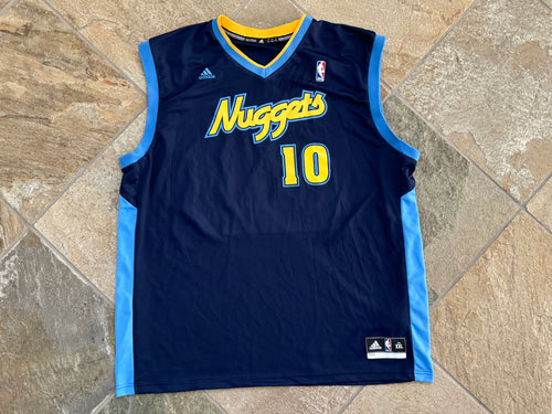 Vintage Denver Nuggets Nate Robinson Adidas Basketball Jersey, Size XXL, Autographed