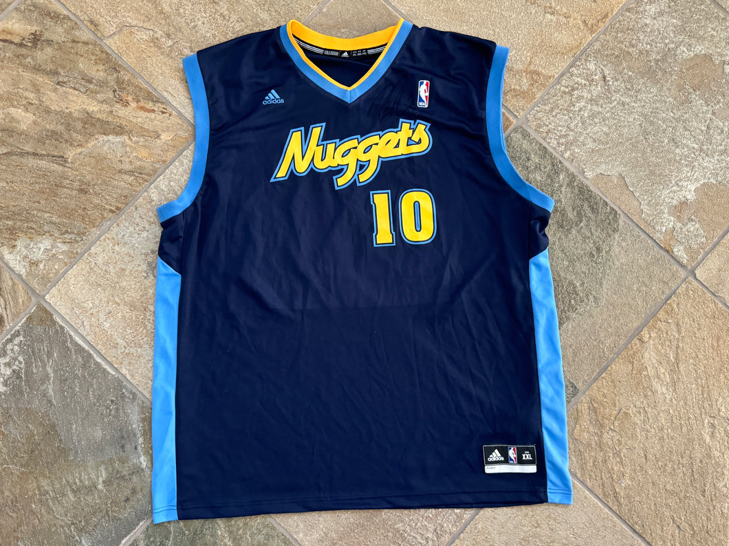 Vintage Denver Nuggets Nate Robinson Adidas Basketball Jersey, Size XXL, Autographed