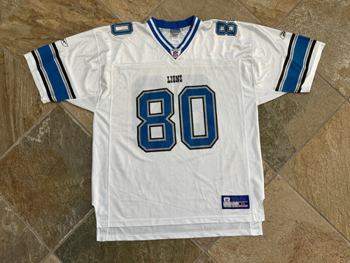 Vintage Detroit Lions Charles Rogers Reebok Football Jersey, Size XL