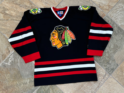 Vintage Chicago Blackhawks Starter Hockey Jersey, Size Medium