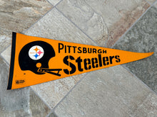 Load image into Gallery viewer, Vintage Pittsburgh Steelers Football Pennant