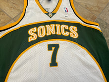 Load image into Gallery viewer, Vintage Seattle SuperSonics Rashard Lewis Nike Basketball Jersey, Size XL