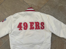 Load image into Gallery viewer, Vintage San Francisco 49ers Starter Satin Football Jacket, Size Small