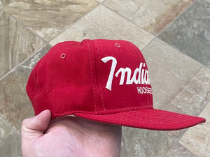 Vintage Indiana Hoosiers Sports Specialties Script Snapback College Hat